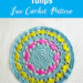 Mandala with Tulips - free crochet pattern
