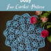 Flower Wheel Doily - free crochet pattern