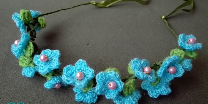 Crochet Flower Hairband Free Crochet Pattern Crochet Flower Hairband Free Crochet Pattern