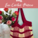 Uptown Plaid Tote Bag - free crochet pattern