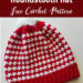Peppermint Houndstooth Crochet Hat - free crochet pattern