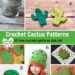 Crochet Cactus Patterns - 10 free crochet pattern link list