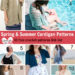 Crochet Spring & Summer Cardigan Patterns - 10 Free Crochet Pattern Link List