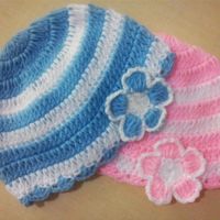 Crochet Baby Beanie - free pattern
