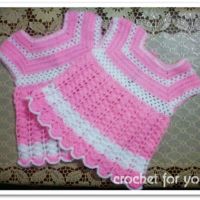Crochet Baby Girl Dress - free pattern