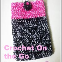 Crochet On the Go phone Case - free pattern