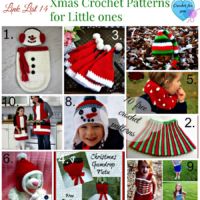 Link List 14Xmas Crochet Patterns for little girls and boys
