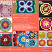 Link List 2 - 10 free crochet mandala patterns