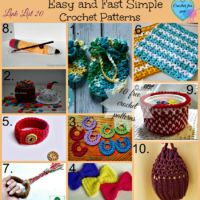 Link List 20 Easy And Fast Simple Crochet Patterns