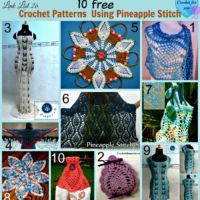 Link List 26 10 free Crochet Patterns Using Pineapple Stitch