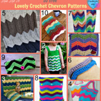 Link List 28 Lovely Crochet Chevron Patterns