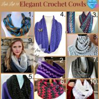 Link list 18 Elegant Crochet Cowls