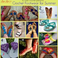 Link list 25 Crochet Footwear for Summer
