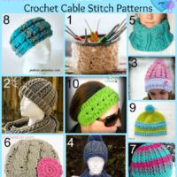 10 Free Crochet Cable Stitch Patterns