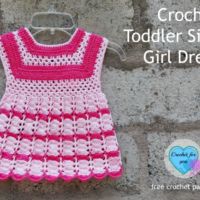 Crochet Toddler Size Girl Dress - free pattern