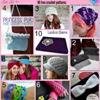 Fast and Easy Crochet Gift for Teens - 10 free crochet patterns