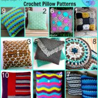 10 free Crochet Pillow Patterns
