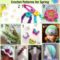 10 Free Crochet Patterns for Spring