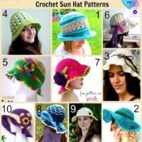 10 Free Crochet Sun Hat Patterns