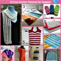10 Free Crochet Patterns for Summer