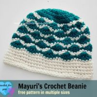 Mayuri's Crochet Beanie - free pattern