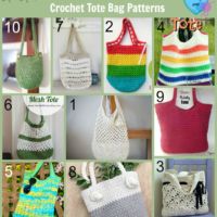 10 Free Crochet Tote Bag Patterns