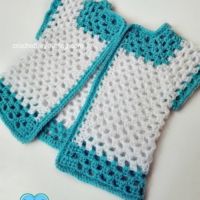 Crochet Lil Darlin Baby Cardigan - free pattern