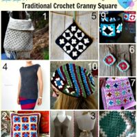 Crochet Patterns Using Traditional Crochet Granny Square