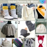 10 Free Crochet Patterns for Winter