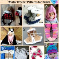 10 Free Winter Crochet Patterns for Babies
