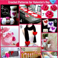 10 Crochet Patterns for Valentin's Day