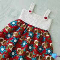Simple Summertime Baby Sundress Free Crochet Pattern