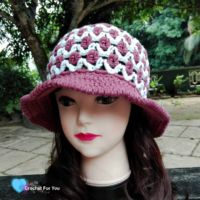 Casual Summer Sun Hat - free crochet pattern