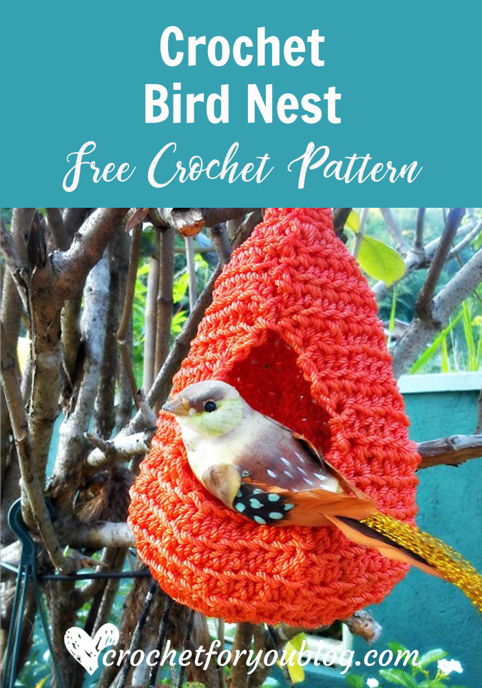 Crochet Bird Nest - free crochet pattern