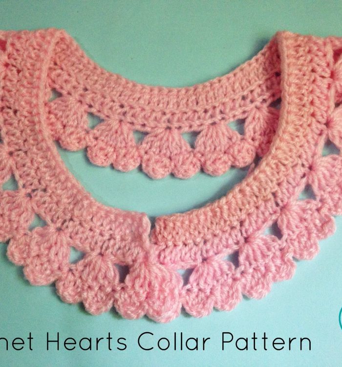 Crochet Hearts Collar Pattern - free pattern