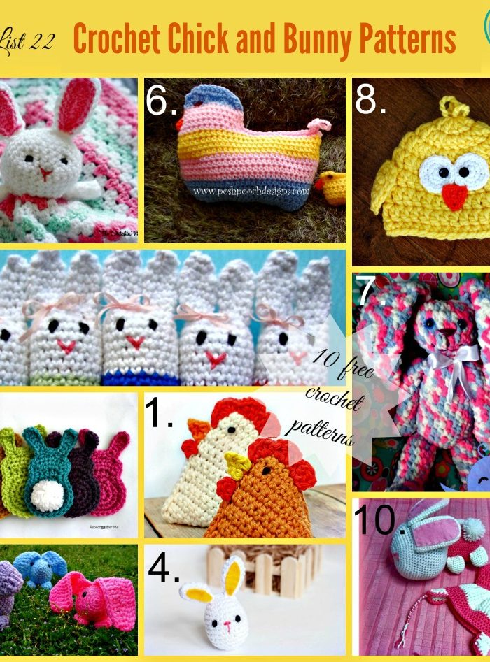 Link List 22 Crochet Chick and Bunny Patterns