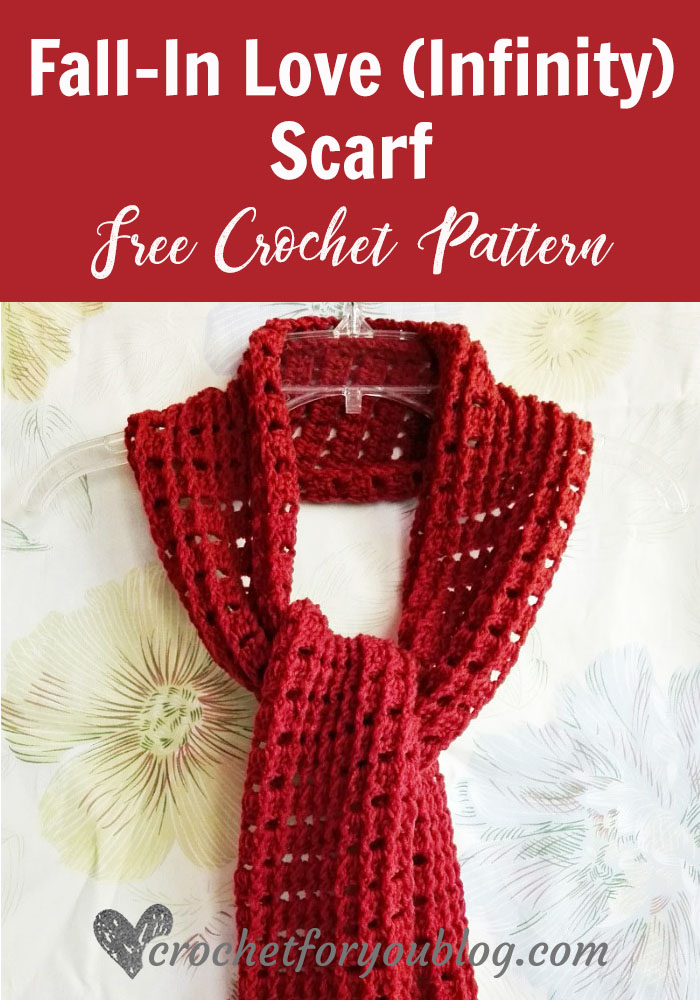 Fall-In Love (Infinity) Scarf - free crochet pattern