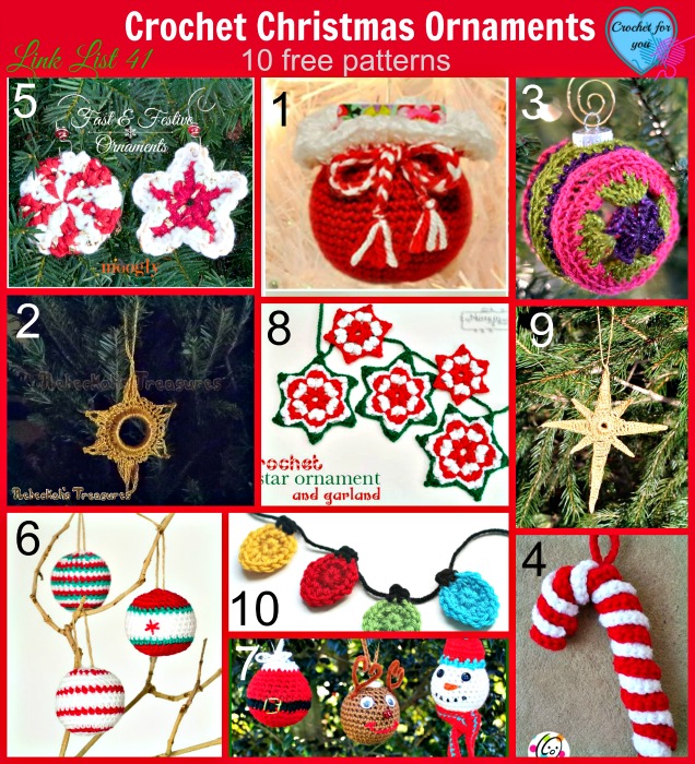 Crochet Christmas Ornaments