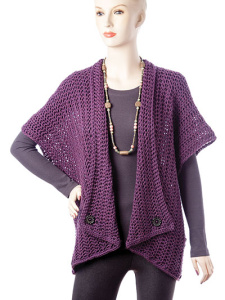 Double Crochet Cardigan @ Annie's