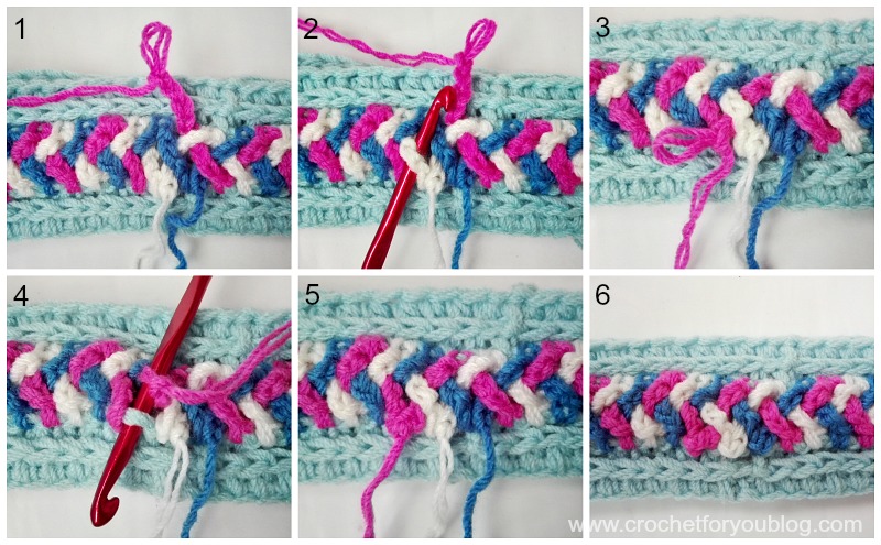 Crochet Braided Chains Headband or Ear Warmer - free pattern