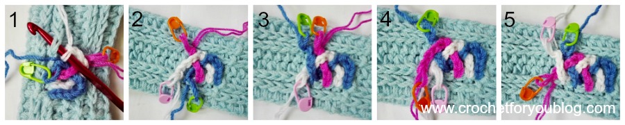Crochet Braided Chains Headband or Ear Warmer – free pattern