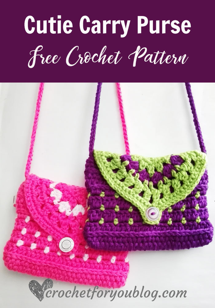 Cutie Carry Purse - free crochet pattern