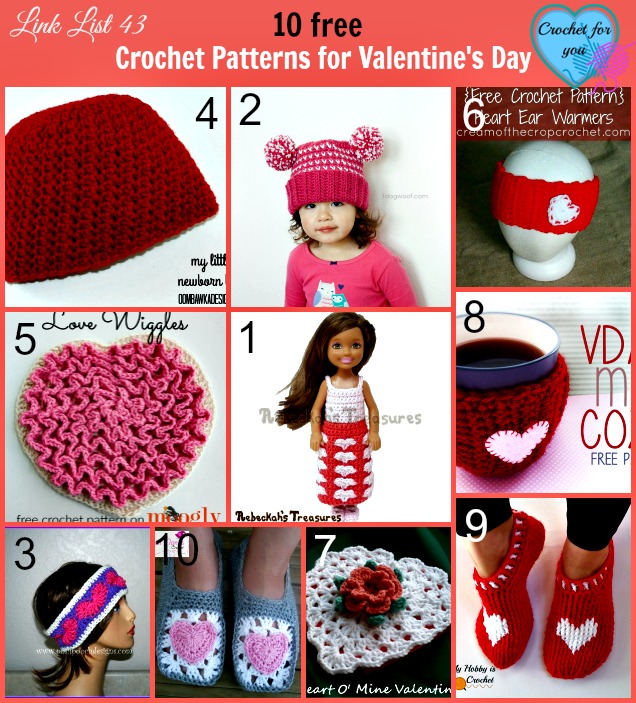 Crochet Patterns for Valentine’s Day