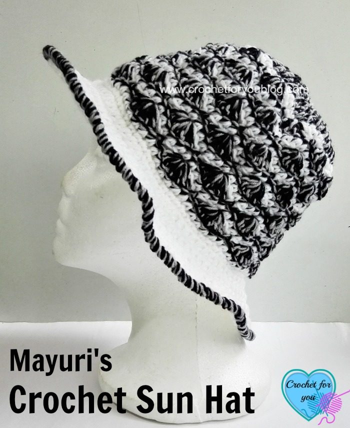Mayuri's Crochet Sun Hat - free pattern