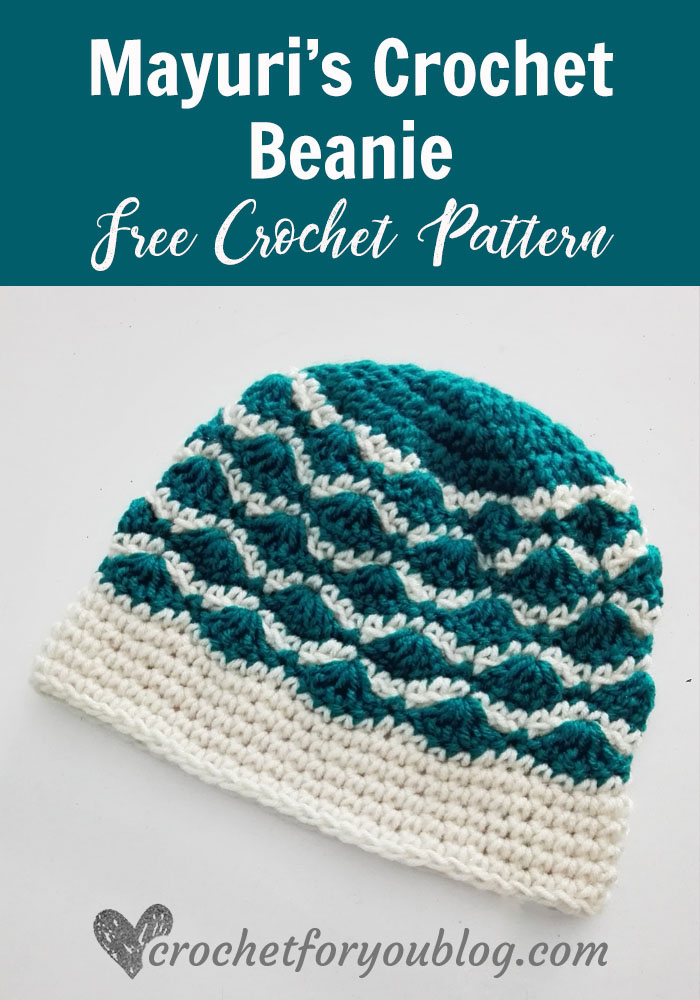 Mayuri’s Crochet Beanie - free crochet pattern