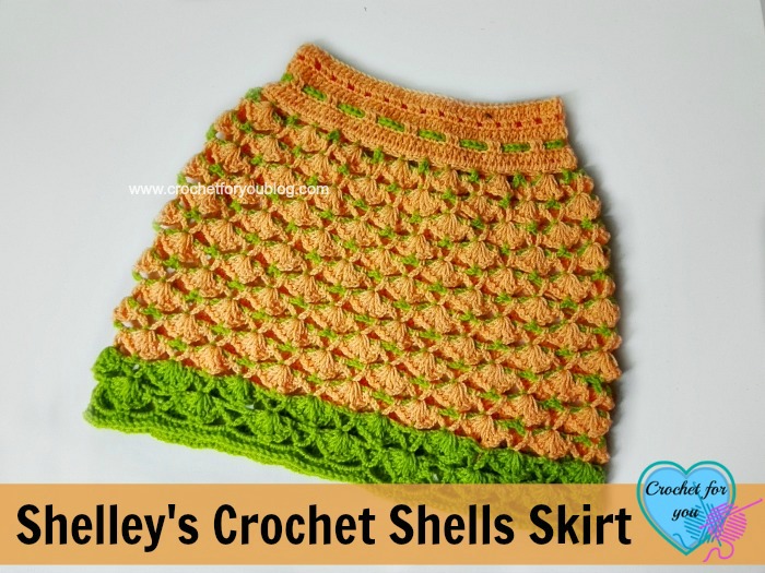 Shelley's Crochet Shells Skirt - free pattern