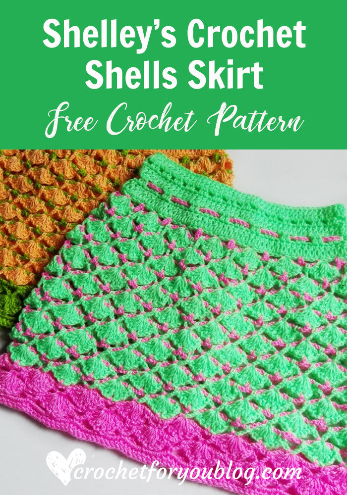 Shelley’s Crochet Shells Skirt - free crochet pattern