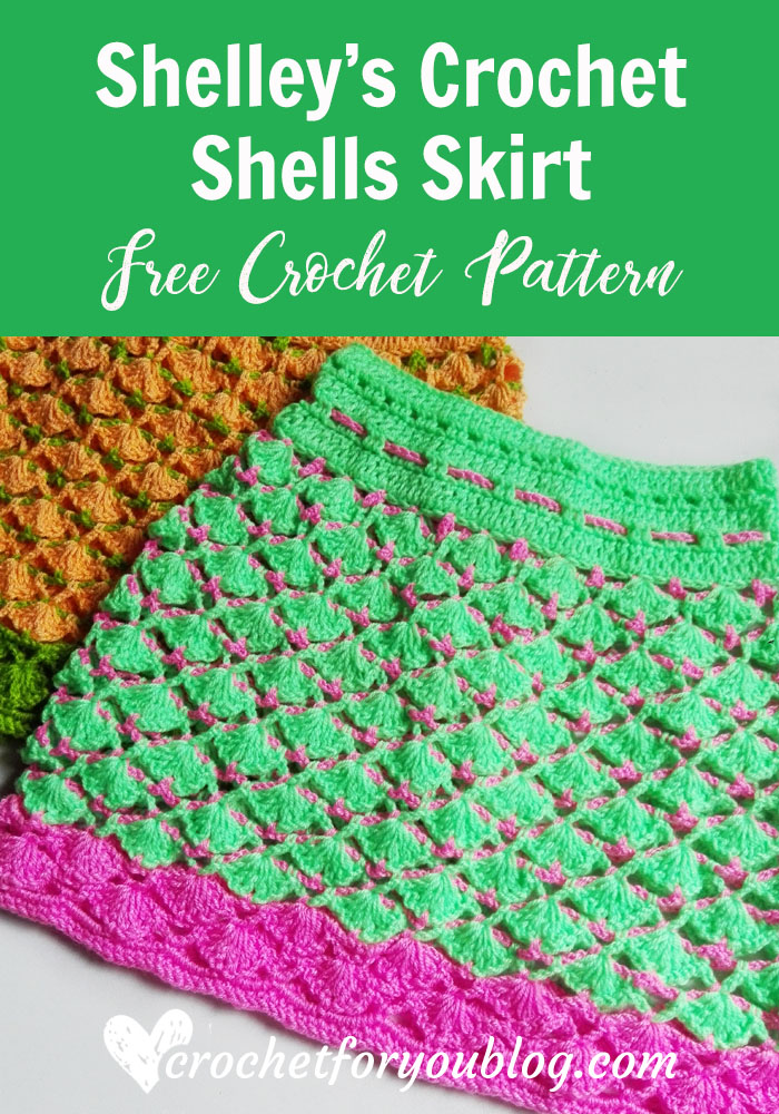 Shelley’s Crochet Shells Skirt - free crochet pattern