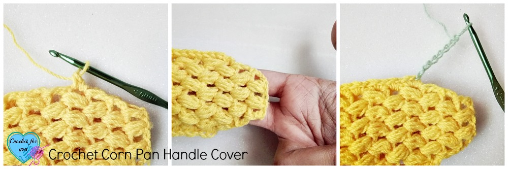 Crochet Corn Pan Handle Cover