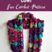 Shell N Picots Cowl - free crochet pattern